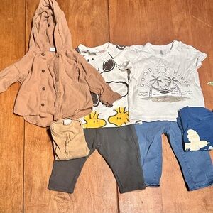 💎💯 Neutral Toddler Capsule Wardrobe - Zara, GAP, H&M - 12-24M